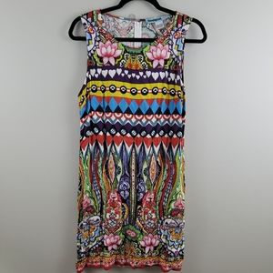 Desigual Celso print sleeveless dress size 42 (12)
